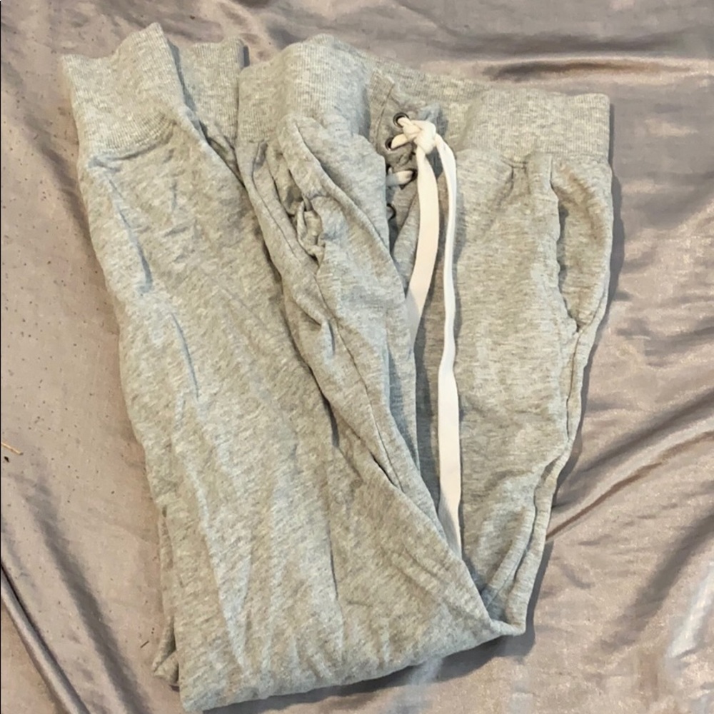 arie grey joggers